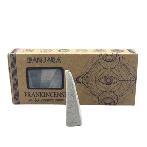 Banjara vykurovacie pyramídové kužele - Kadidlo