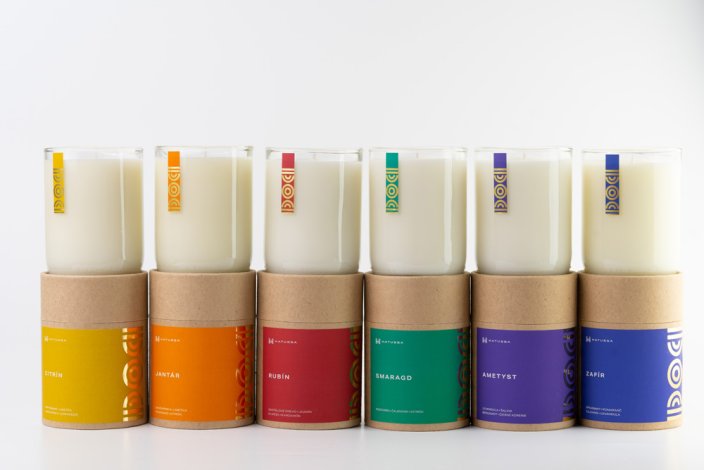 Aromaterapeutická sviečka z kolekcie BOHEMIAN