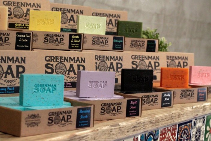 Toaletné mydlo Greenman v obľúbených kombináciách - Greenman mydlá: Mužný muž - Klinček & Šalvia